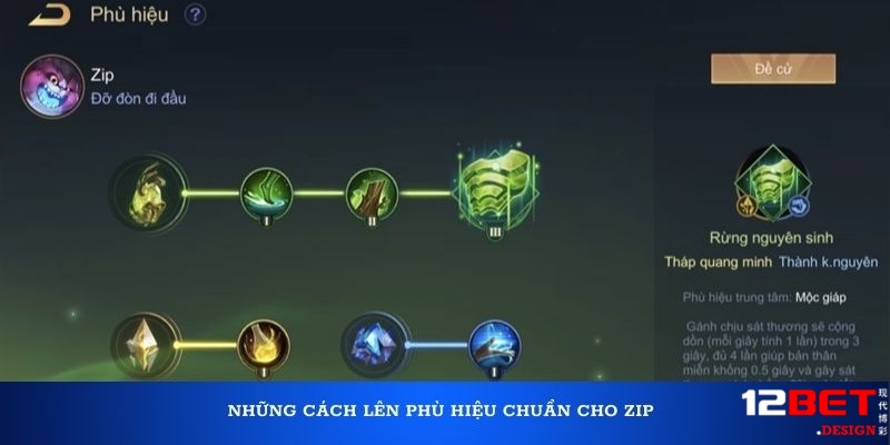 Những cách lên phù hiệu chuẩn cho Zip