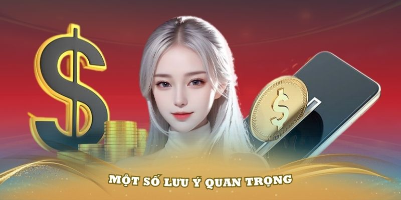 Một số lưu ý quan trọng khi thực hiện lệnh rút tiền U888